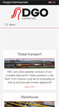 Mobile Screenshot of dgoexpress.nl